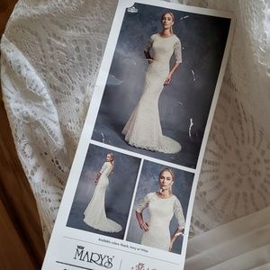 Mary's Bridal Dresses - Stunning white Moda Bella wedding gown Mary's Bridal Dresses - Stunning white Moda Bella wedding gown